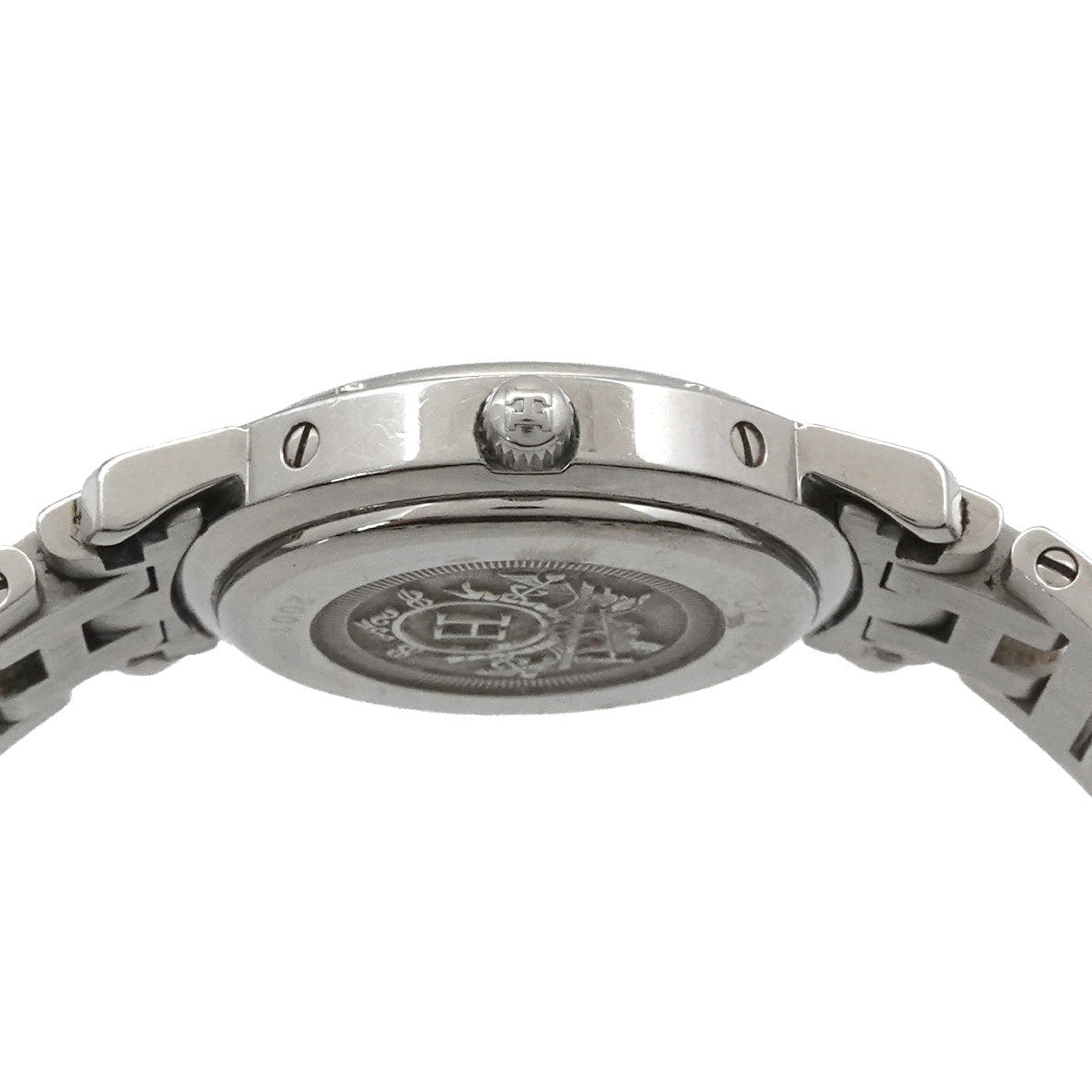 Hermès Clipper CL4 210 Watch - White, Stainless steel