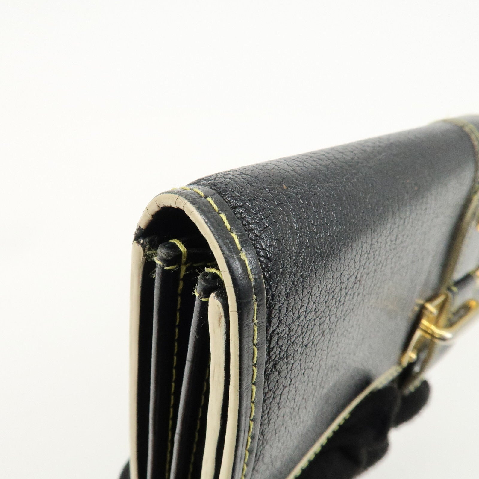 Louis Vuitton Portefeuille Favori Wallet - Noir, Suhari Leather