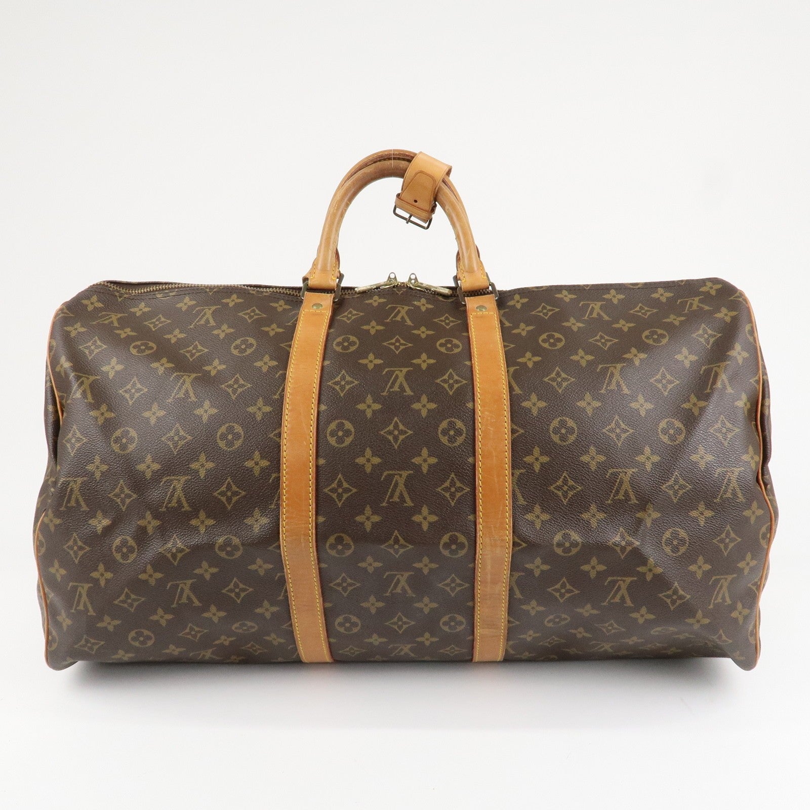 Louis Vuitton Monogram Keep All 55 Boston Bag - Monogram, Canvas