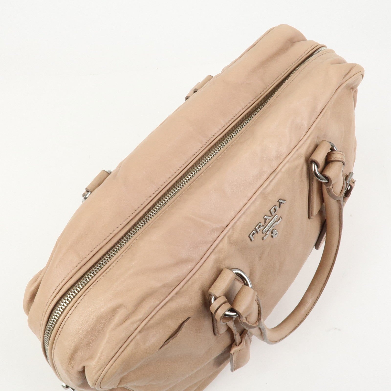 Prada Shoulder Bag - Pink Beige, Leather