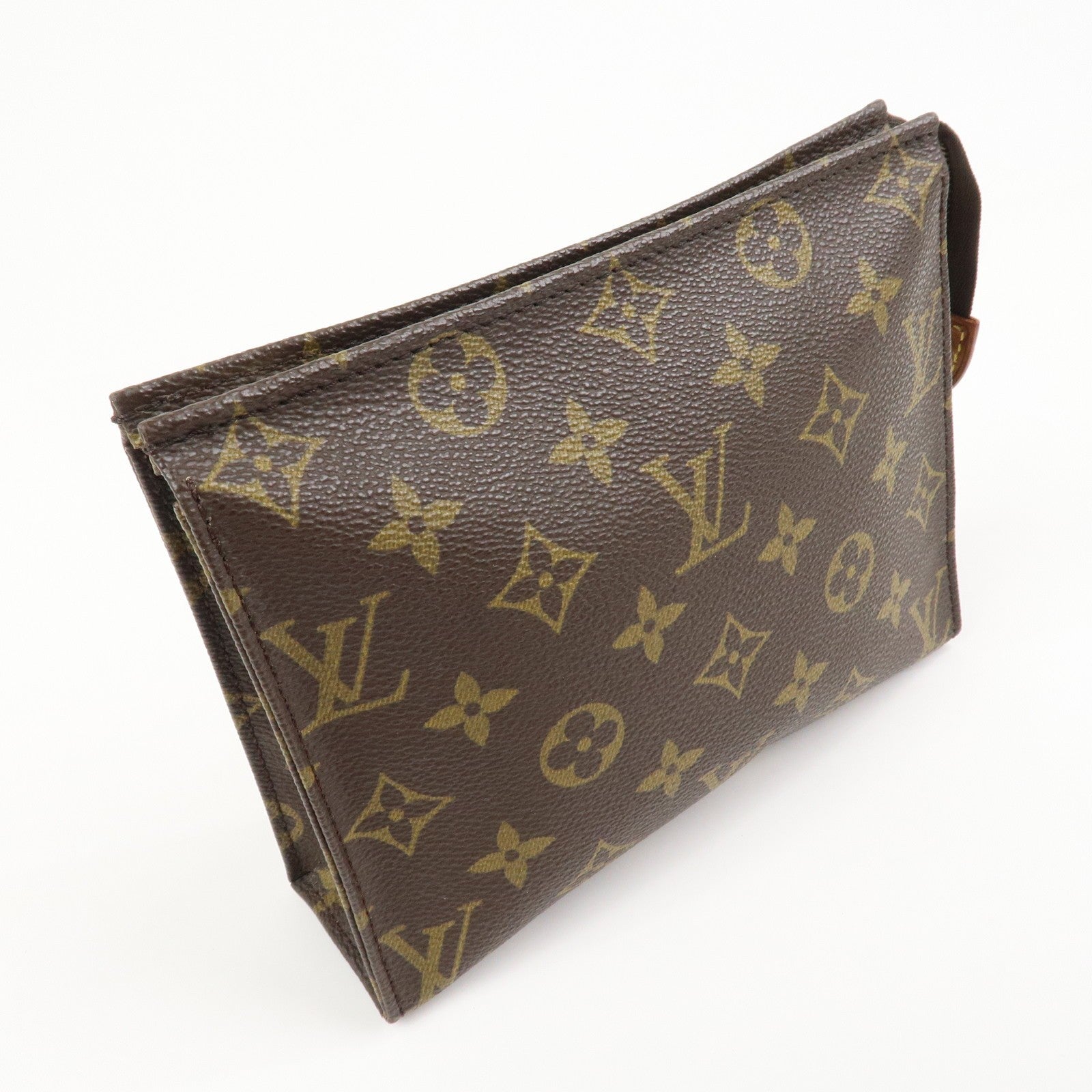 Louis Vuitton Poche Toilette 19 Pouch - Brown, Canvas
