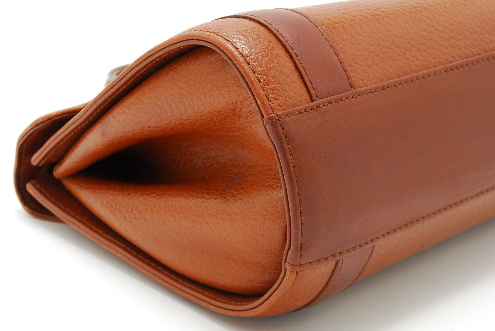 Burberry Nova Check Hand Tote Bag - Brown, Leather