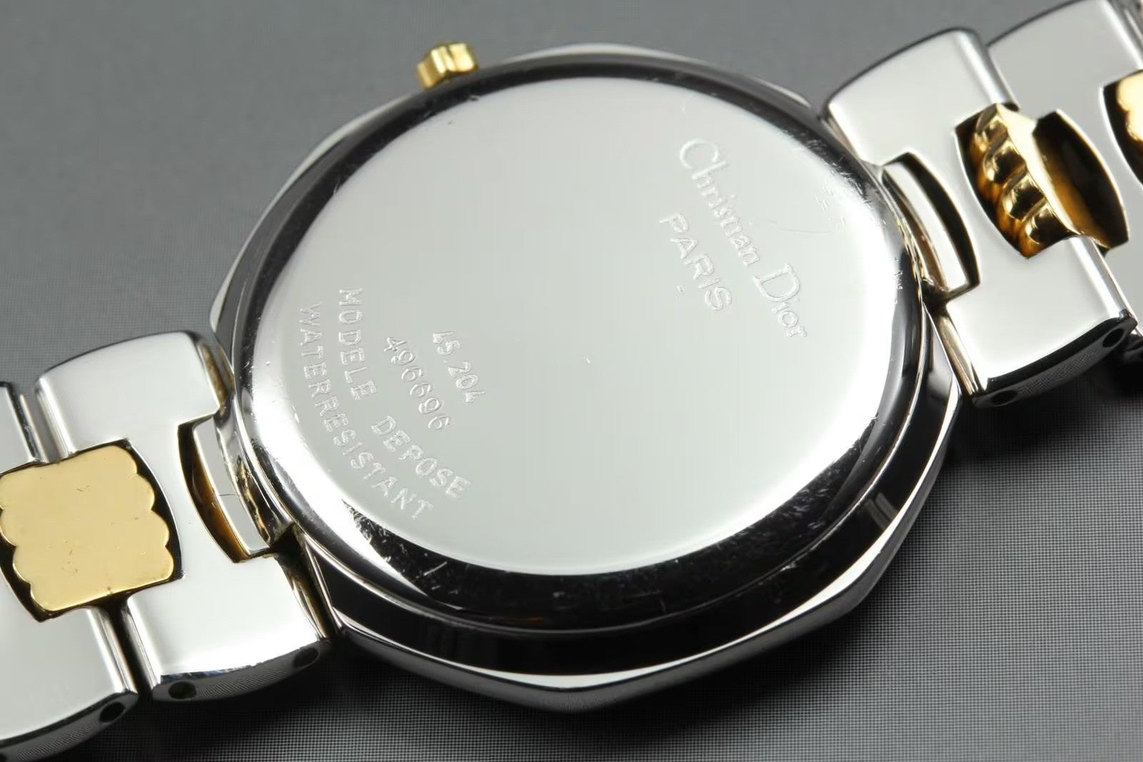 Christian Dior 45.204 Wristwatch - Gray, Stainless Steel