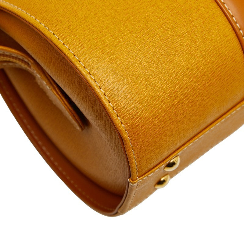 Burberry Nova Check Shadow Horse Handbag - Yellow, Leather