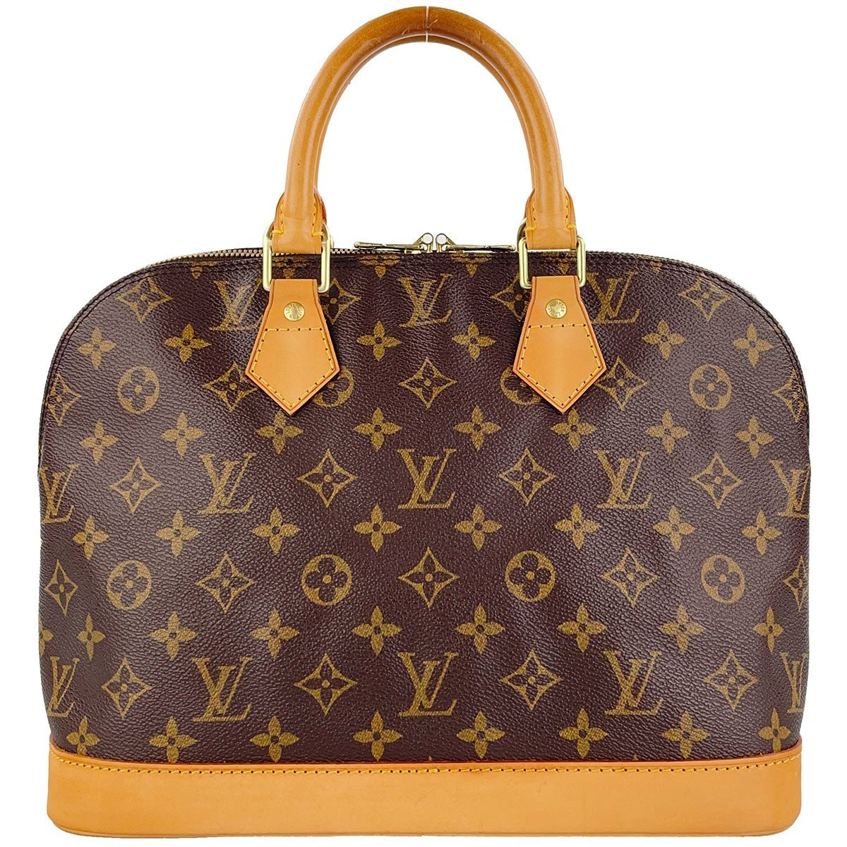 Louis Vuitton Alma Handbag - Brown, Leather