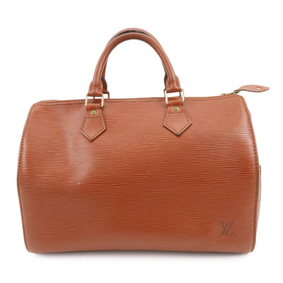 Louis Vuitton Speedy Hand Boston Bag - Kenya Brown, Epi Leather