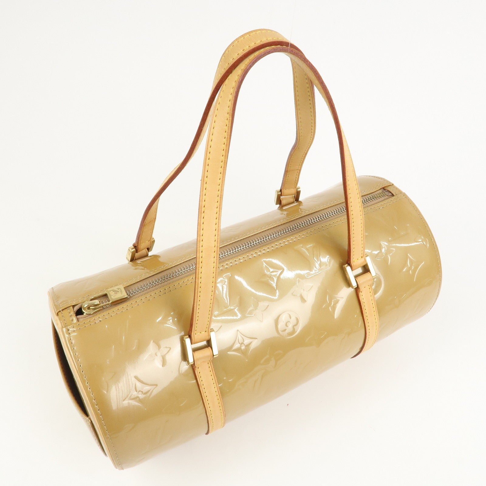 Louis Vuitton Monogram Vernis Bedford Handbag - Beige, Vernis Leather