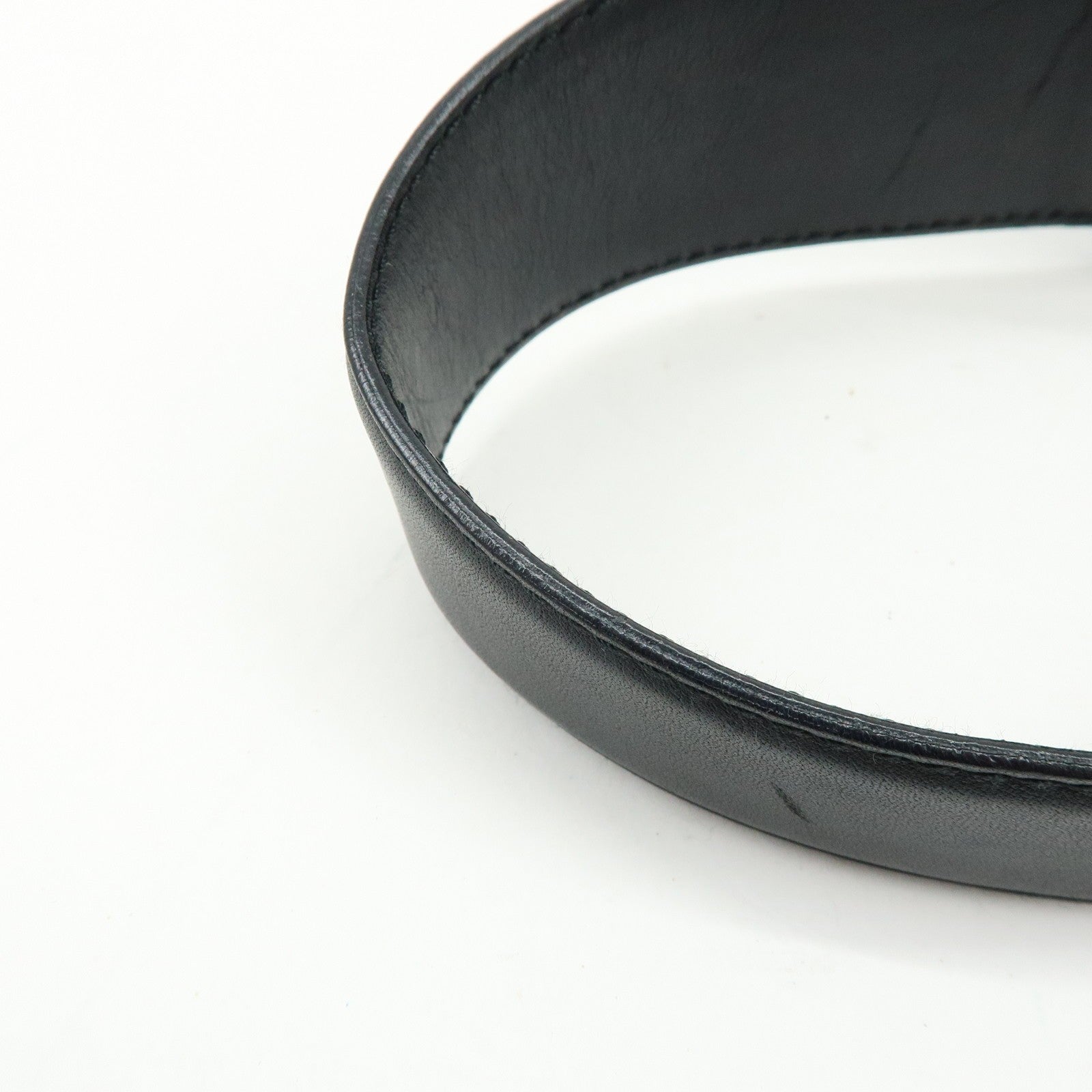 Gucci Shoulder Bag - Black, GG Canvas, Leather