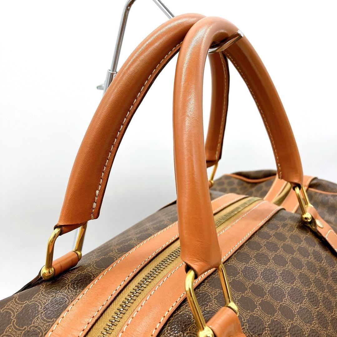 Celine Boston Bag - Brown, PVC Leather