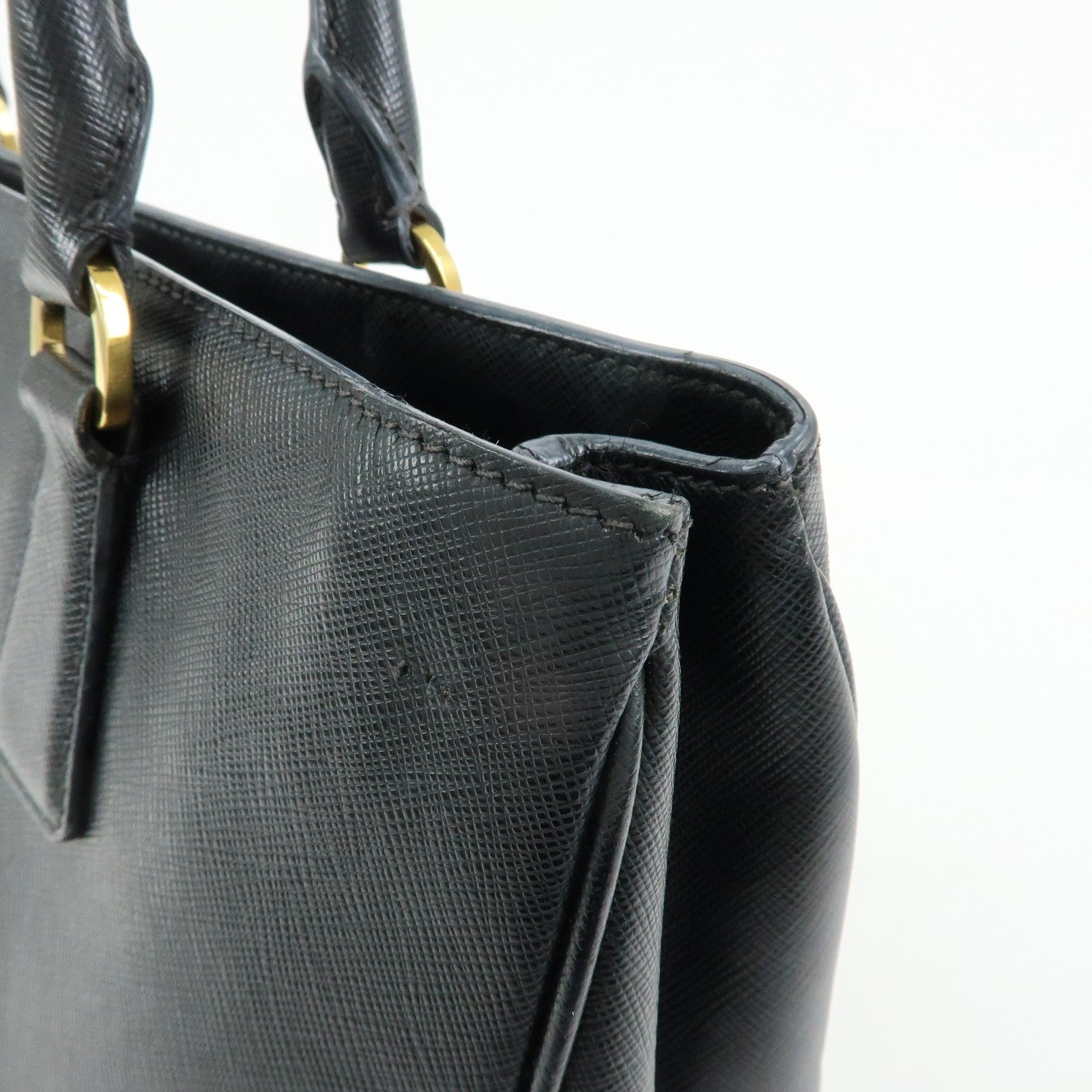 Prada 2Way Bag - Black, Saffiano Leather