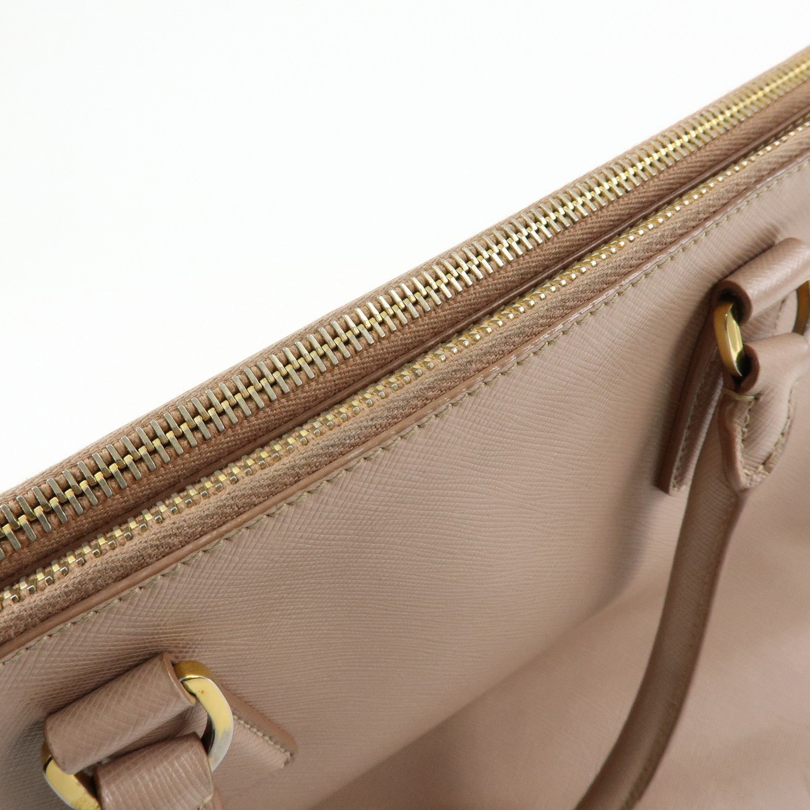 Prada Galleria Tote Handbag - Pink Beige, Saffiano Leather