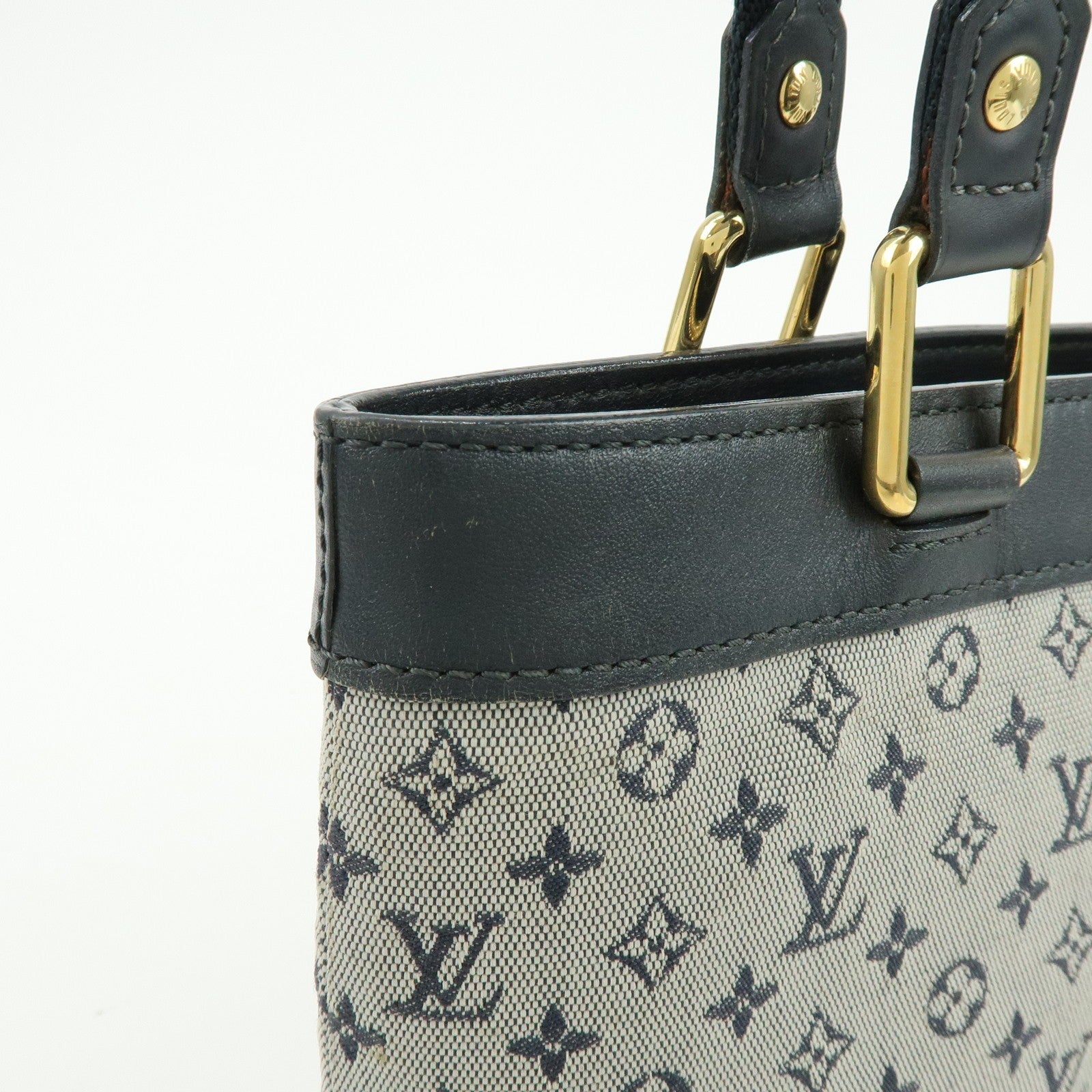 Louis Vuitton Lin Hand Bag - Blue, Monogram Mini Canvas