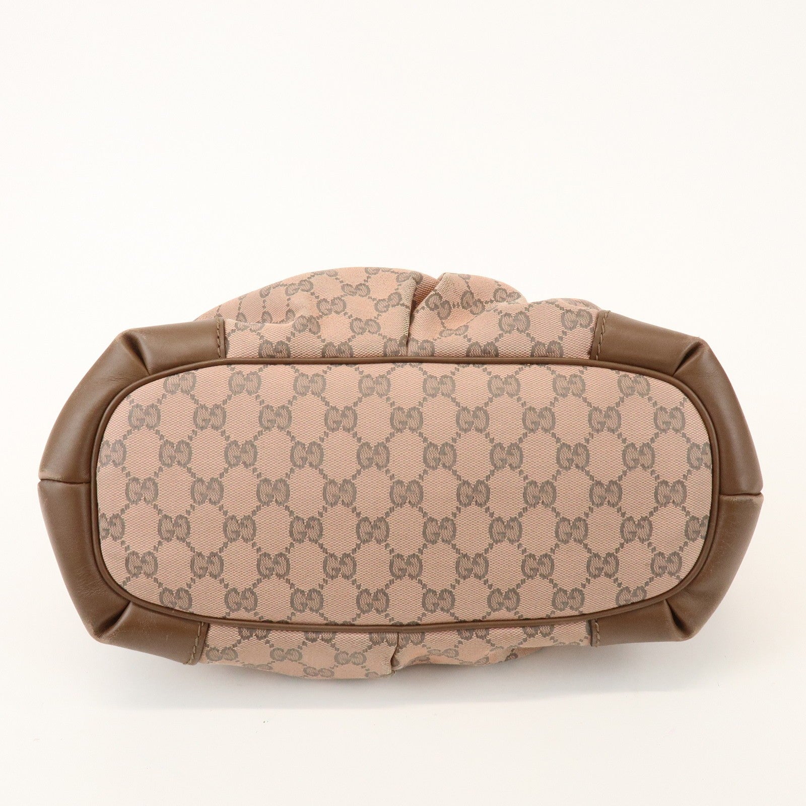 Gucci 2Way Bag - Pink, GG Canvas, Leather