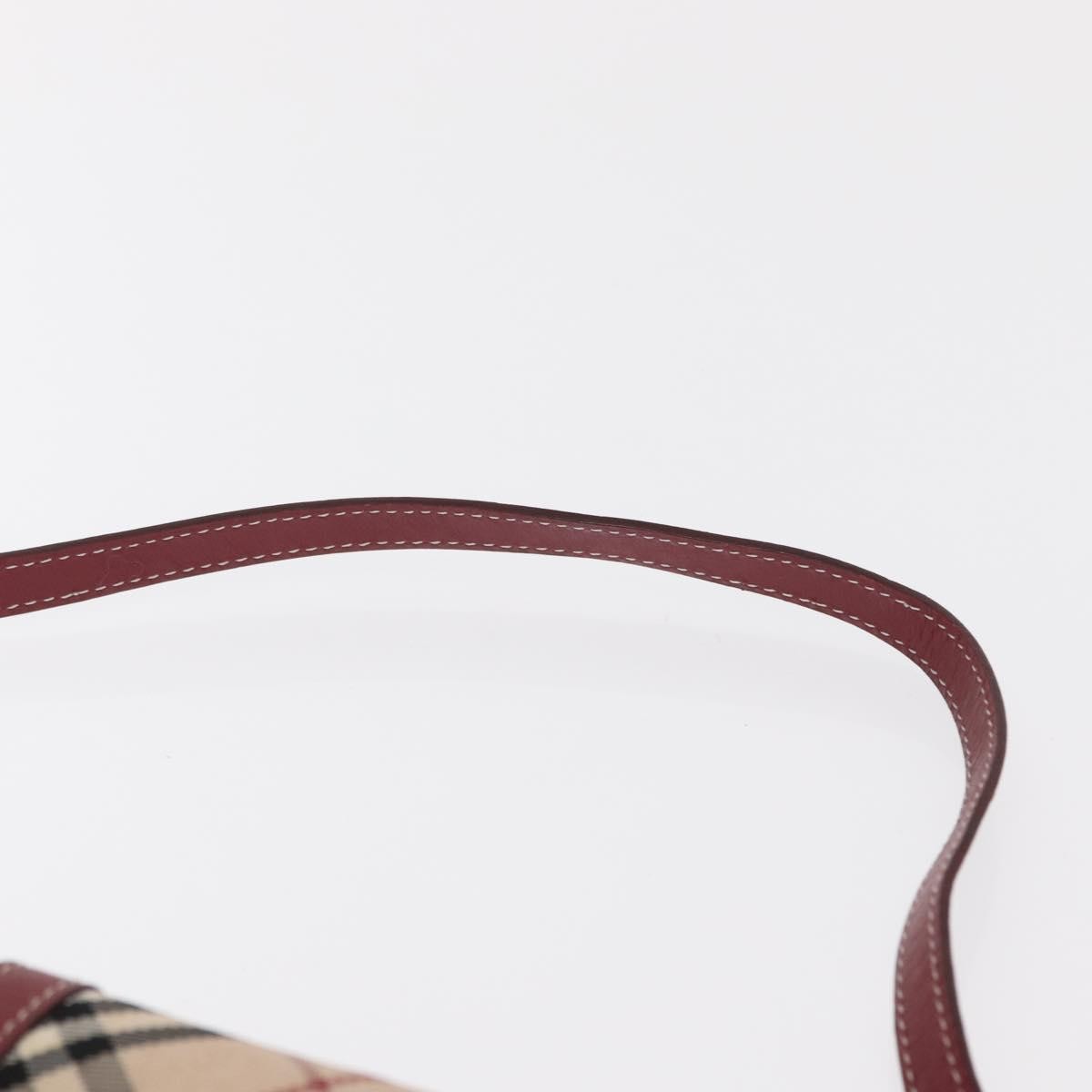 Burberry Nova Check Blue Label Waist Bag - Beige / Silver, Canvas