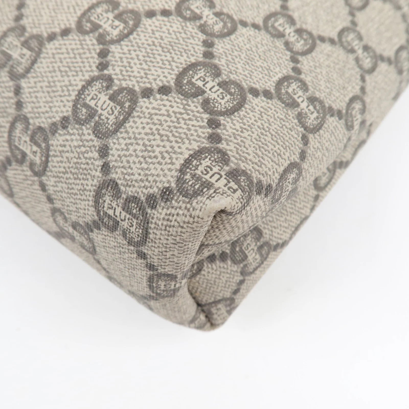 Gucci Old Gucci Clutch Bag - Beige, Brown, GG Plus Leather