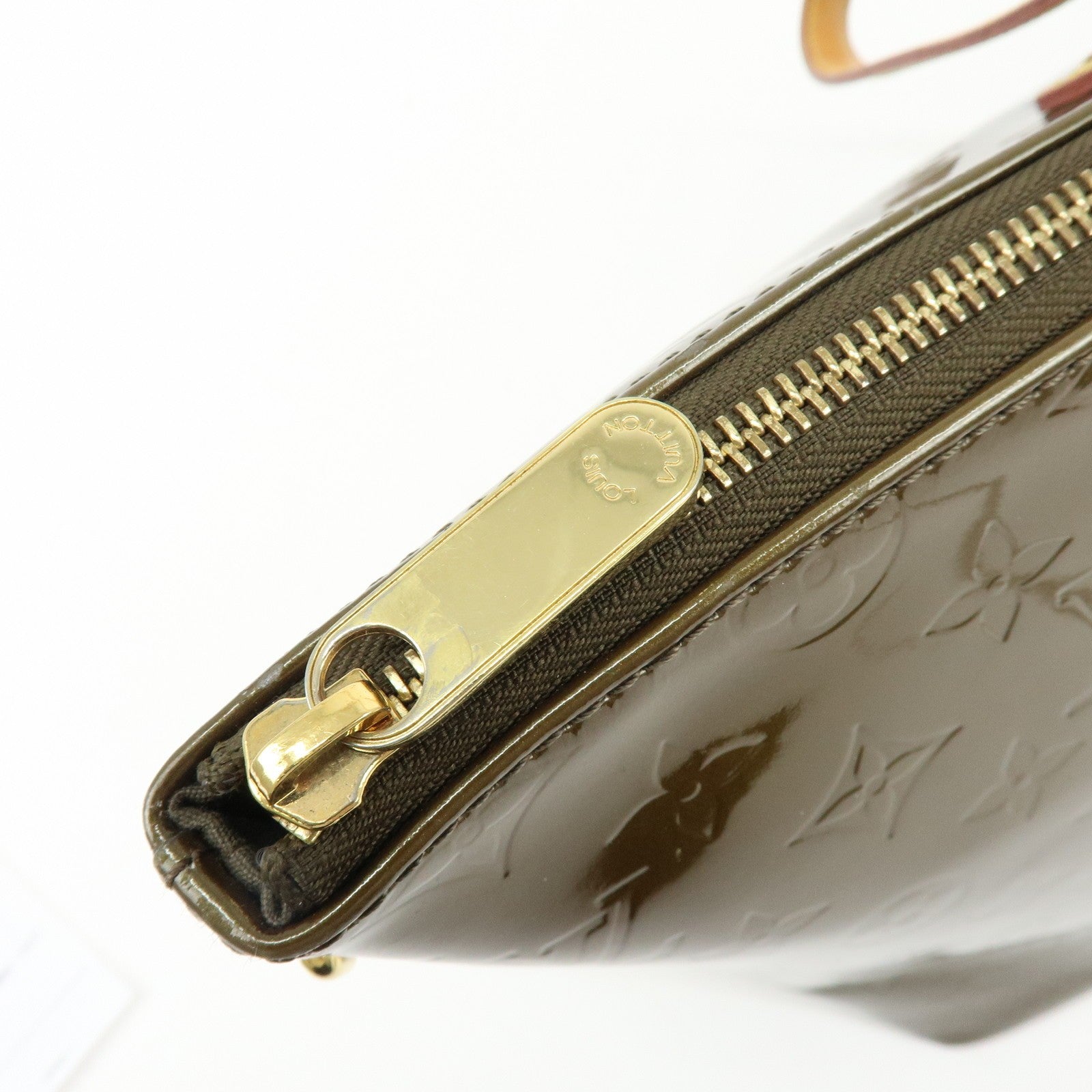 Louis Vuitton Tote Bag - Vert Bronze, Monogram Vernis