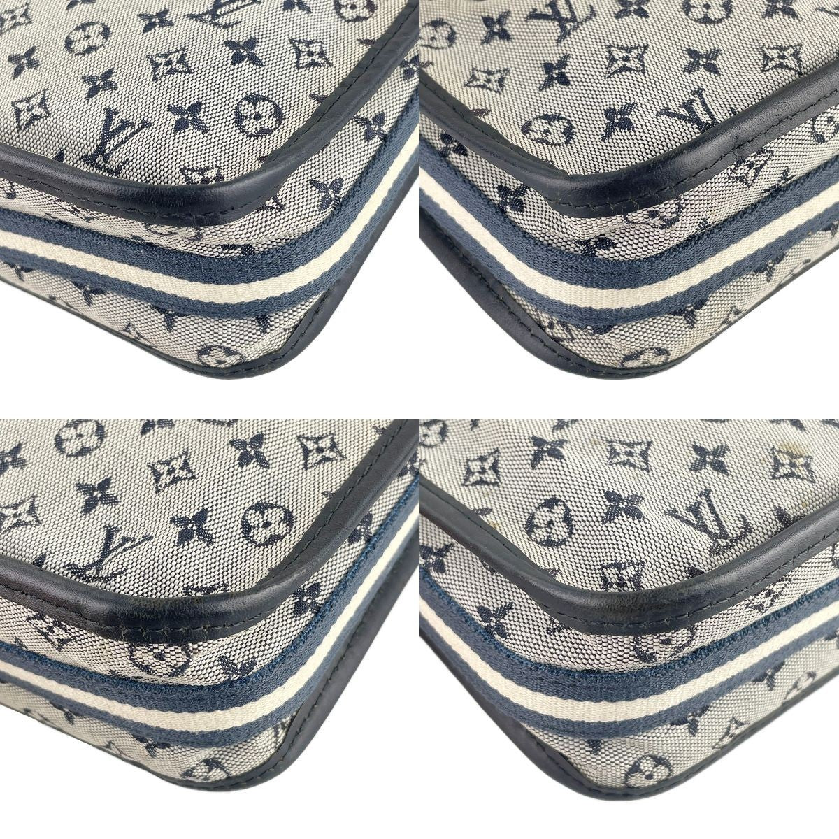 Louis Vuitton Pochette Catherine Shoulder Bag - Navy, Cotton