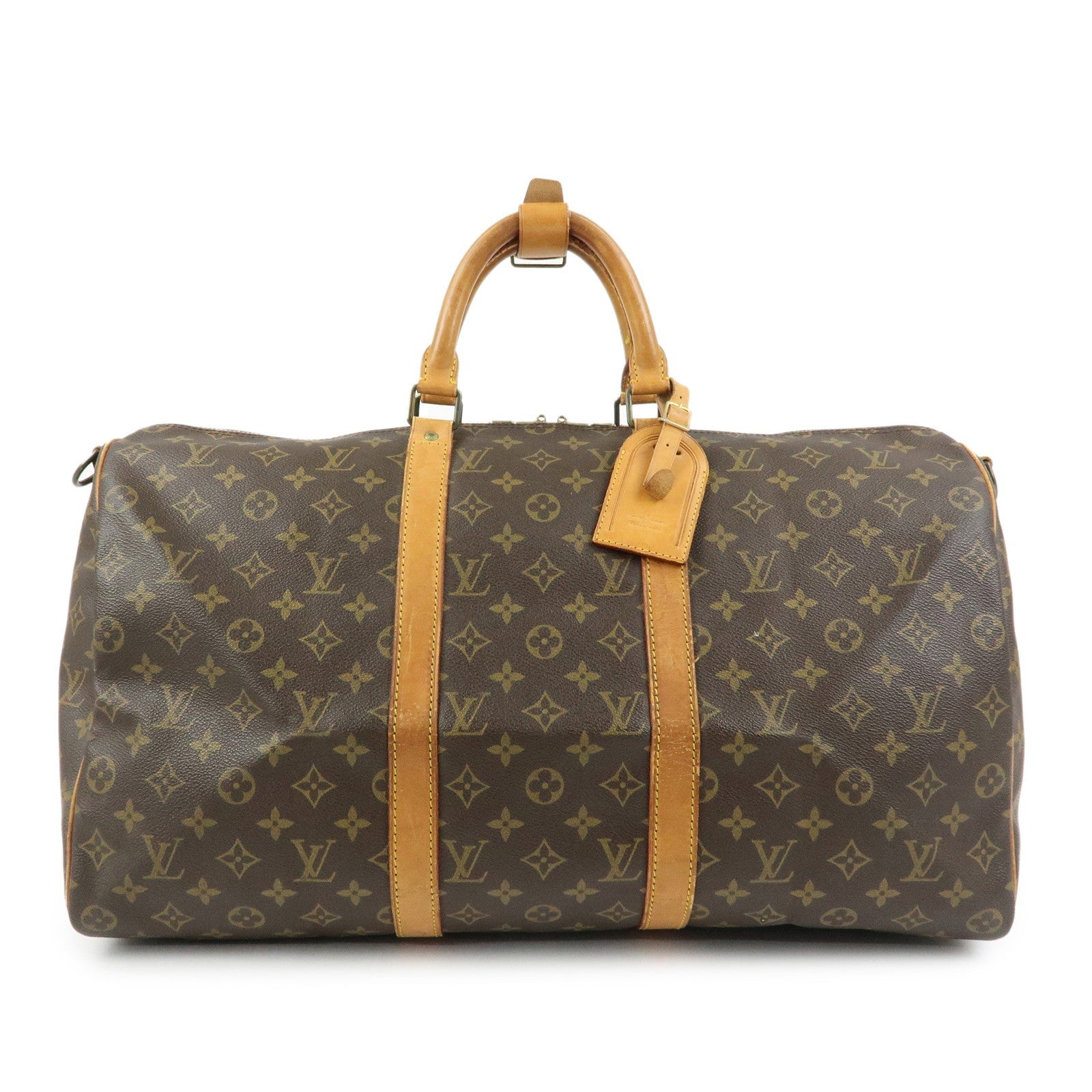 Louis Vuitton Keepall 50 Boston Bag - Brown, Canvas