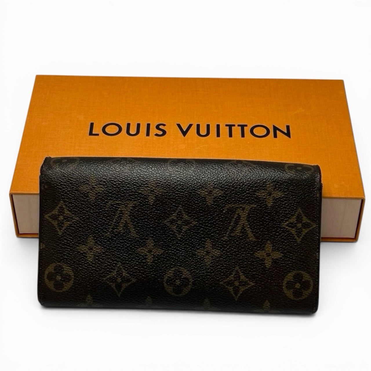 Louis Vuitton Portefeuille Sarah Wallet - Brown, Leather