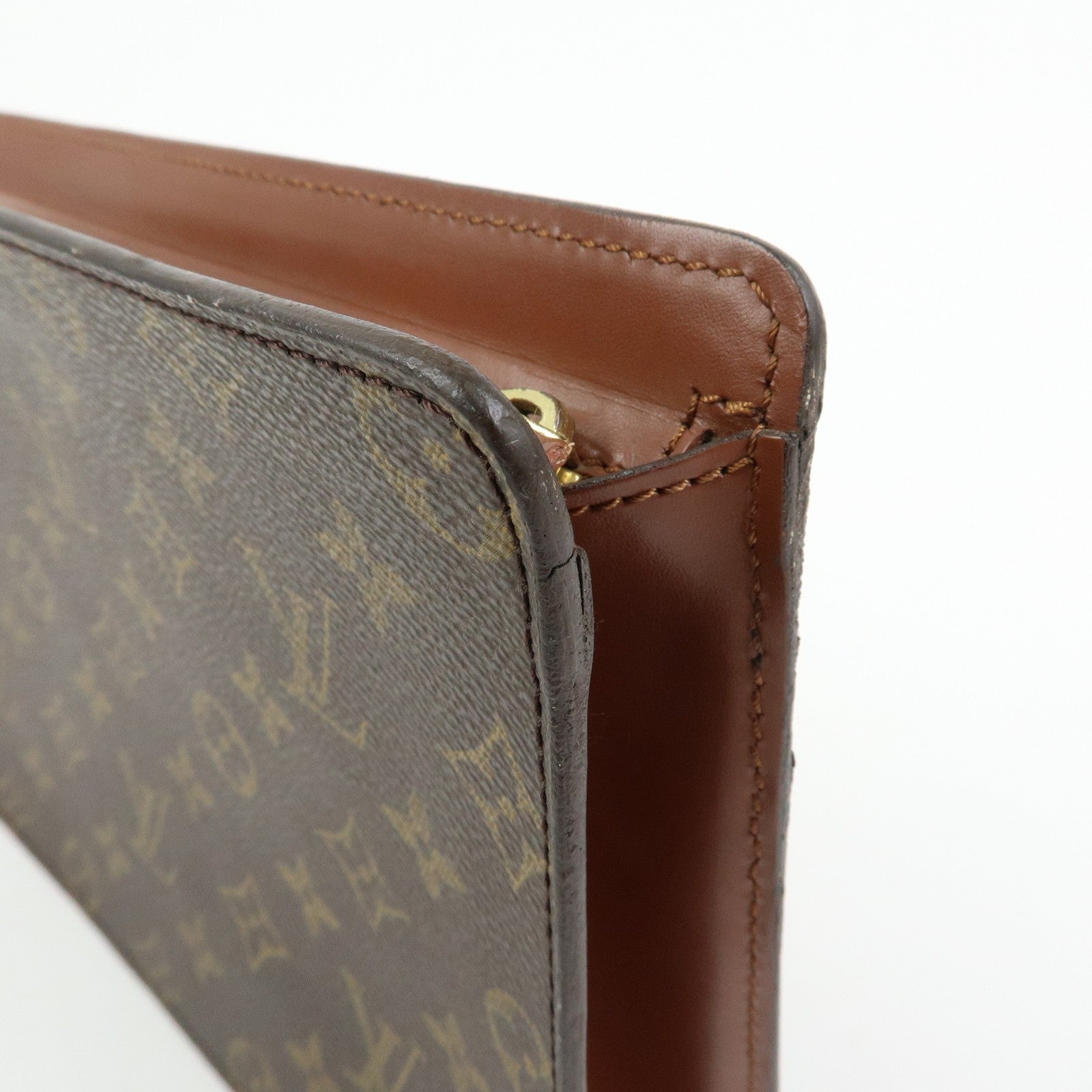 Louis Vuitton Monogram Pochette Homme Clutch Bag - Monogram, Canvas, Leather