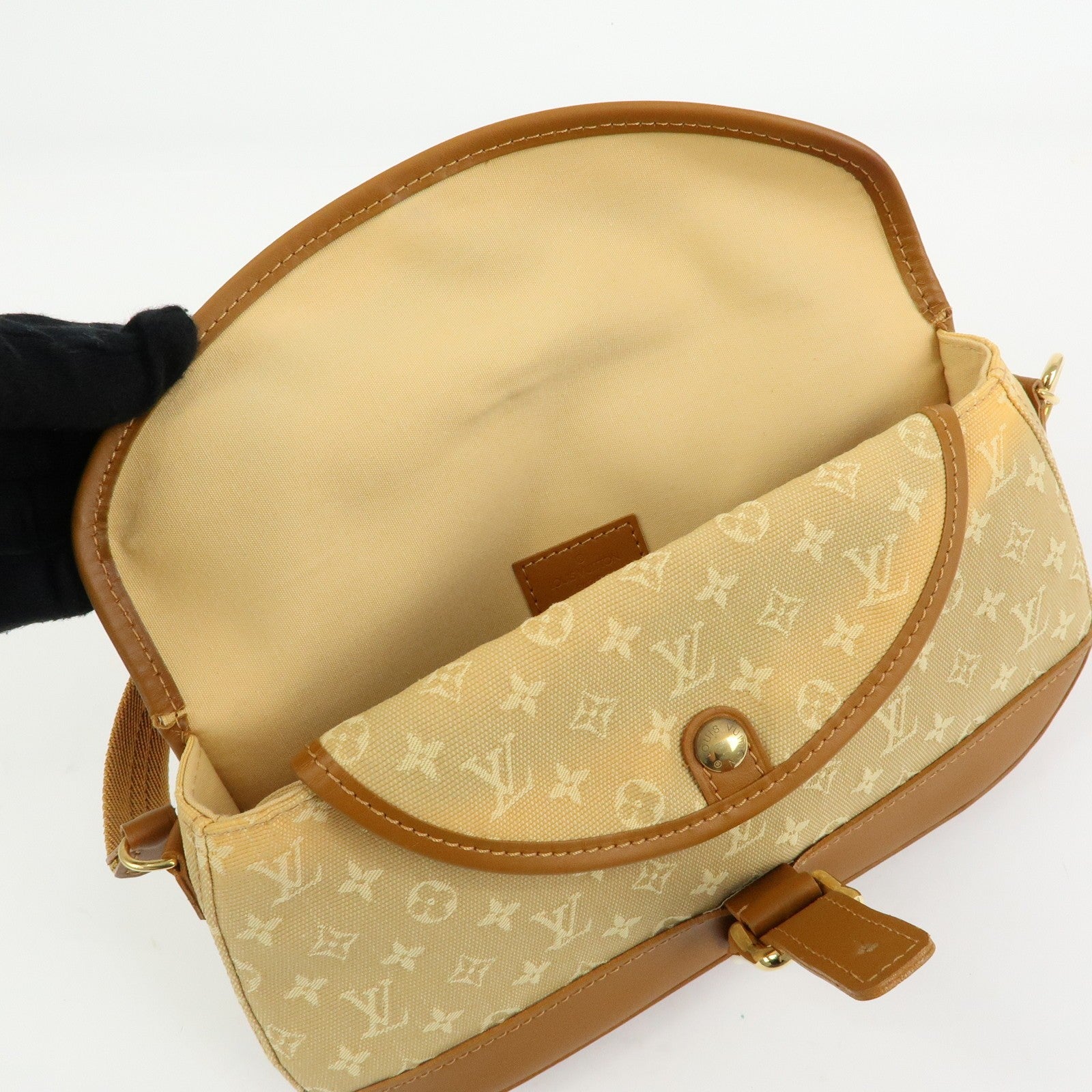 Louis Vuitton Hand Bag - Beige, Monogram Mini Canvas