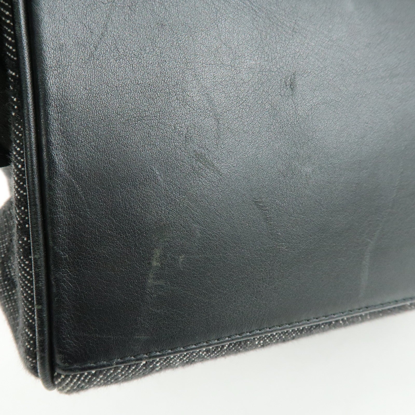 Gucci Shoulder Bag - Black, GG Canvas, Leather