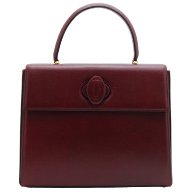 Cartier Must de Cartier Hand Bag - Bordeaux, Leather
