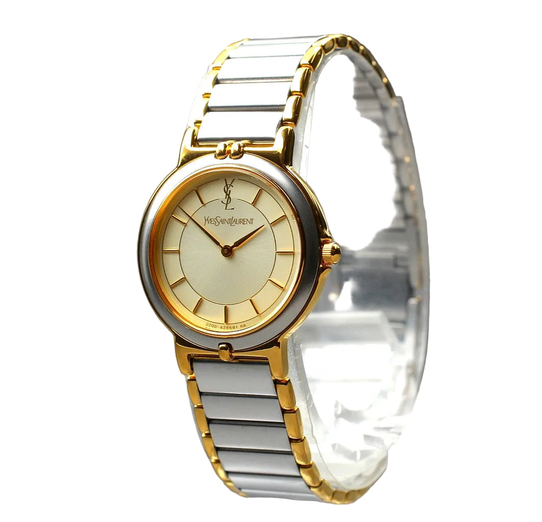 Yves Saint Laurent 2200-228481 Wristwatch - Gold, Stainless Steel