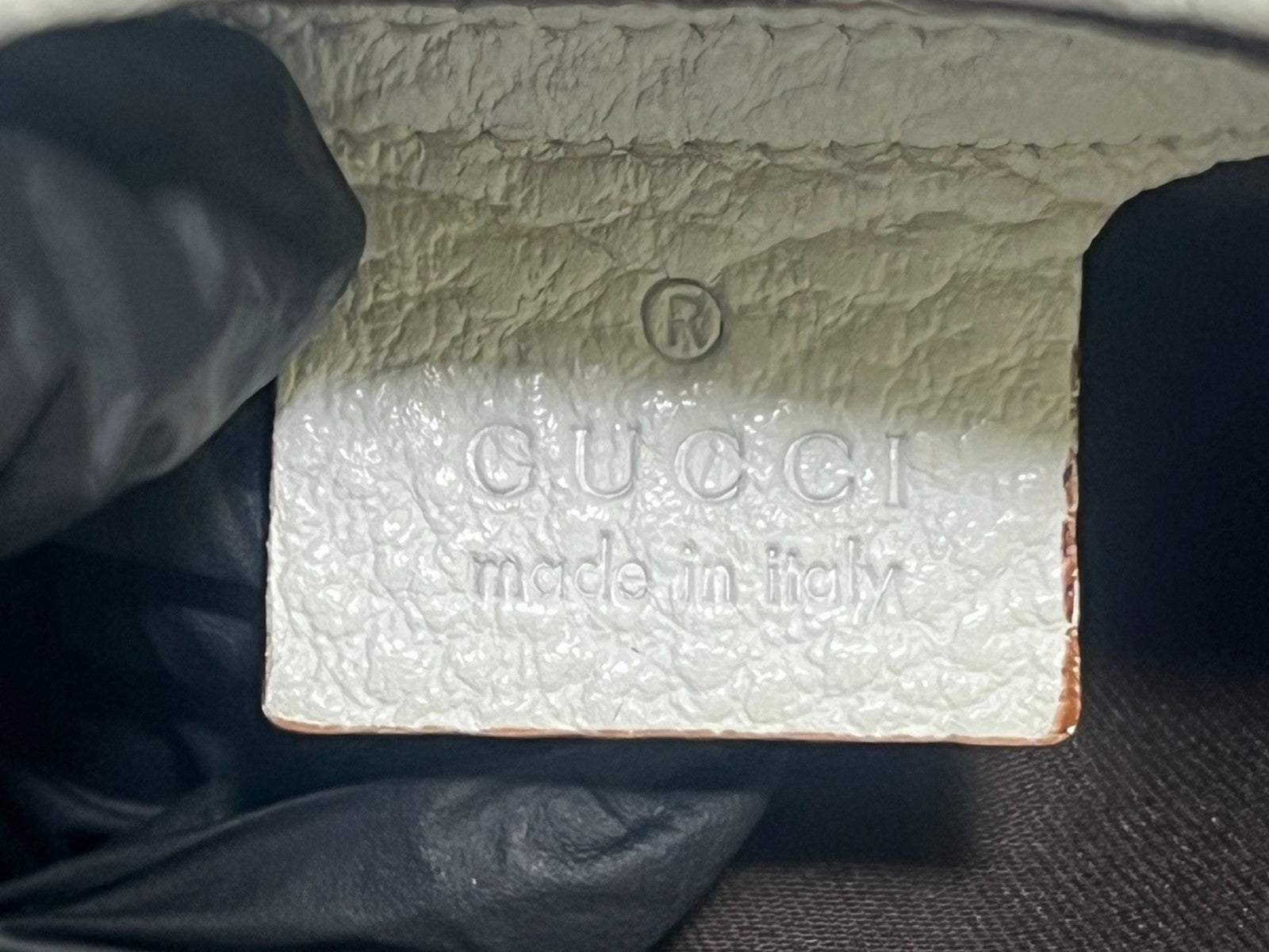 Gucci Shoulder Bag - White, Leather