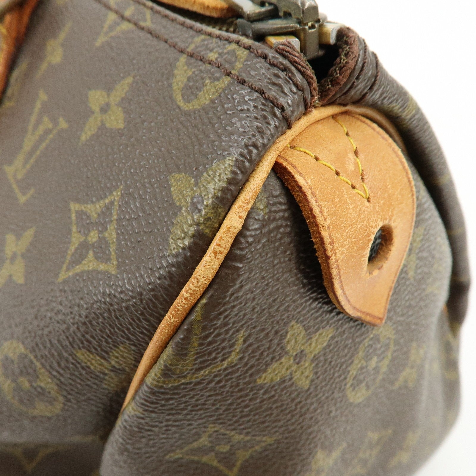 Louis Vuitton Speedy 35 Handbag - Brown, Monogram Canvas, Leather