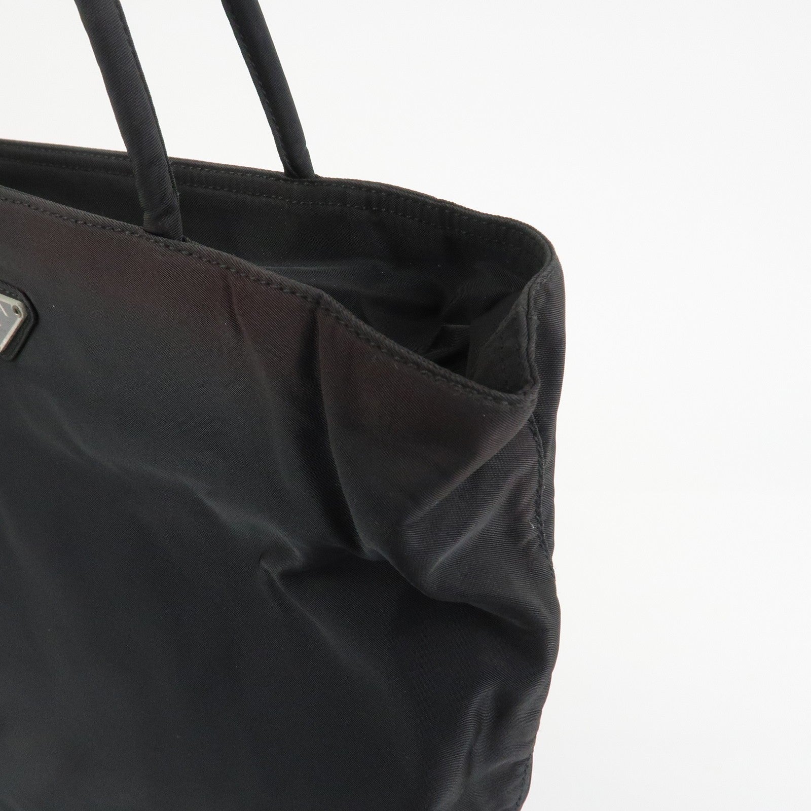 Prada Hand Bag - Black, Nylon