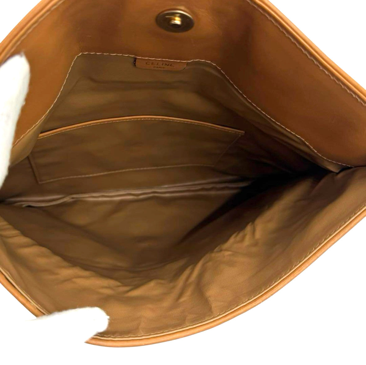 Celine Macadam Clutch Bag - Beige, PVC