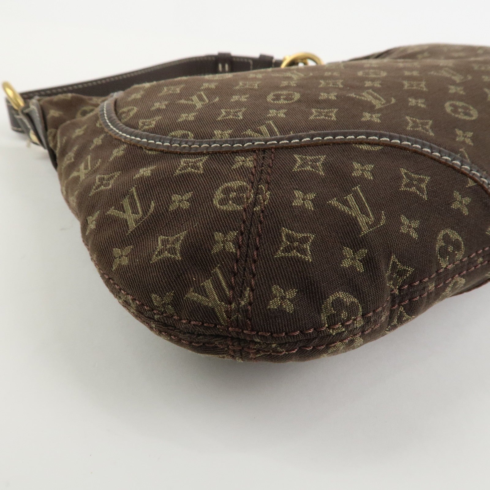 Louis Vuitton Monogram Mini Lin Manon PM Shoulder Bag - Brown, Canvas