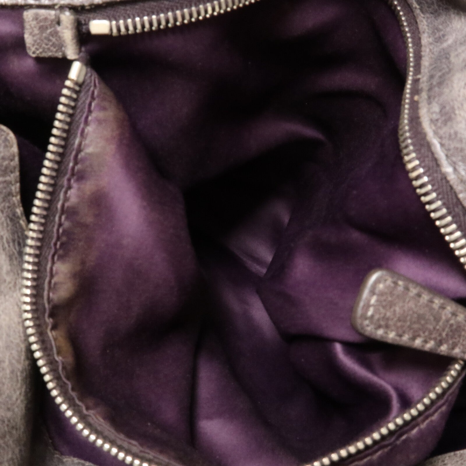 Miu Miu SHW 2 Way Shoulder Bag - Grey, Calfskin Leather