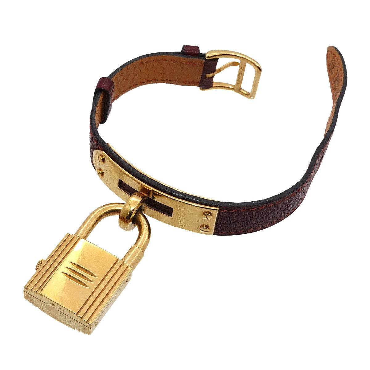 Hermès Kelly Watch - Bordeaux, Stainless Steel/Leather