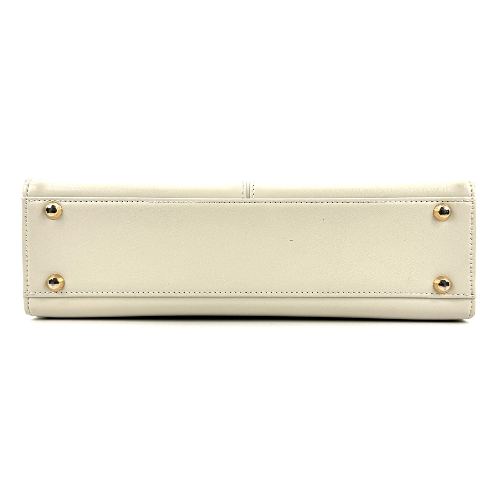 Saint Laurent Shoulder 2Way Hand Tote Bag - White, Leather