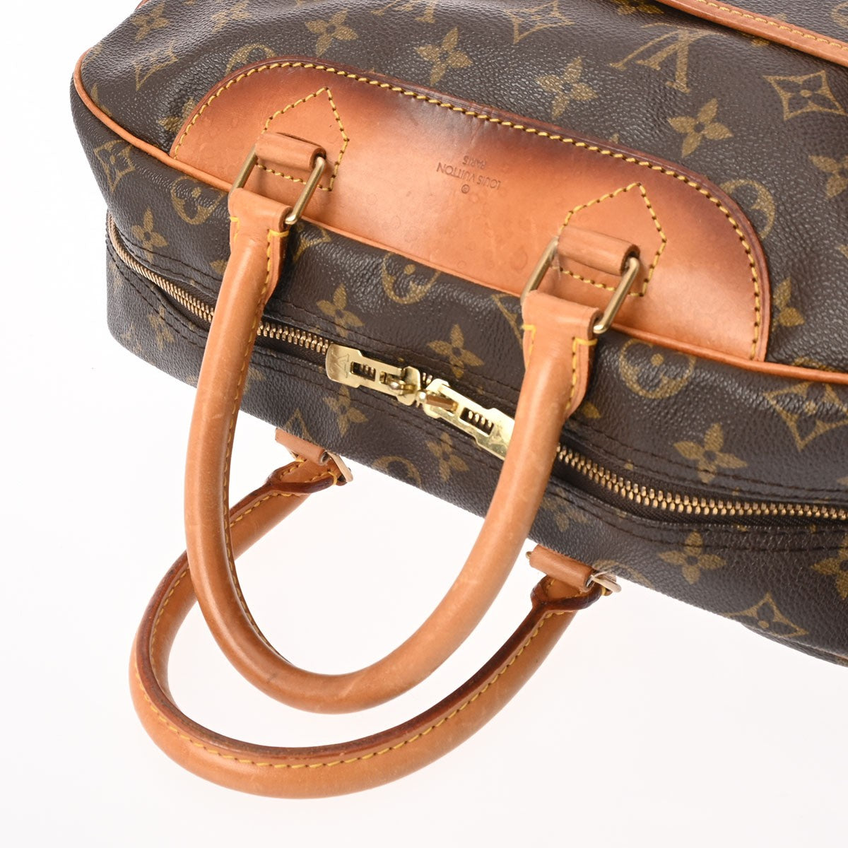 Louis Vuitton Deauville Handbag - Brown, Monogram Canvas