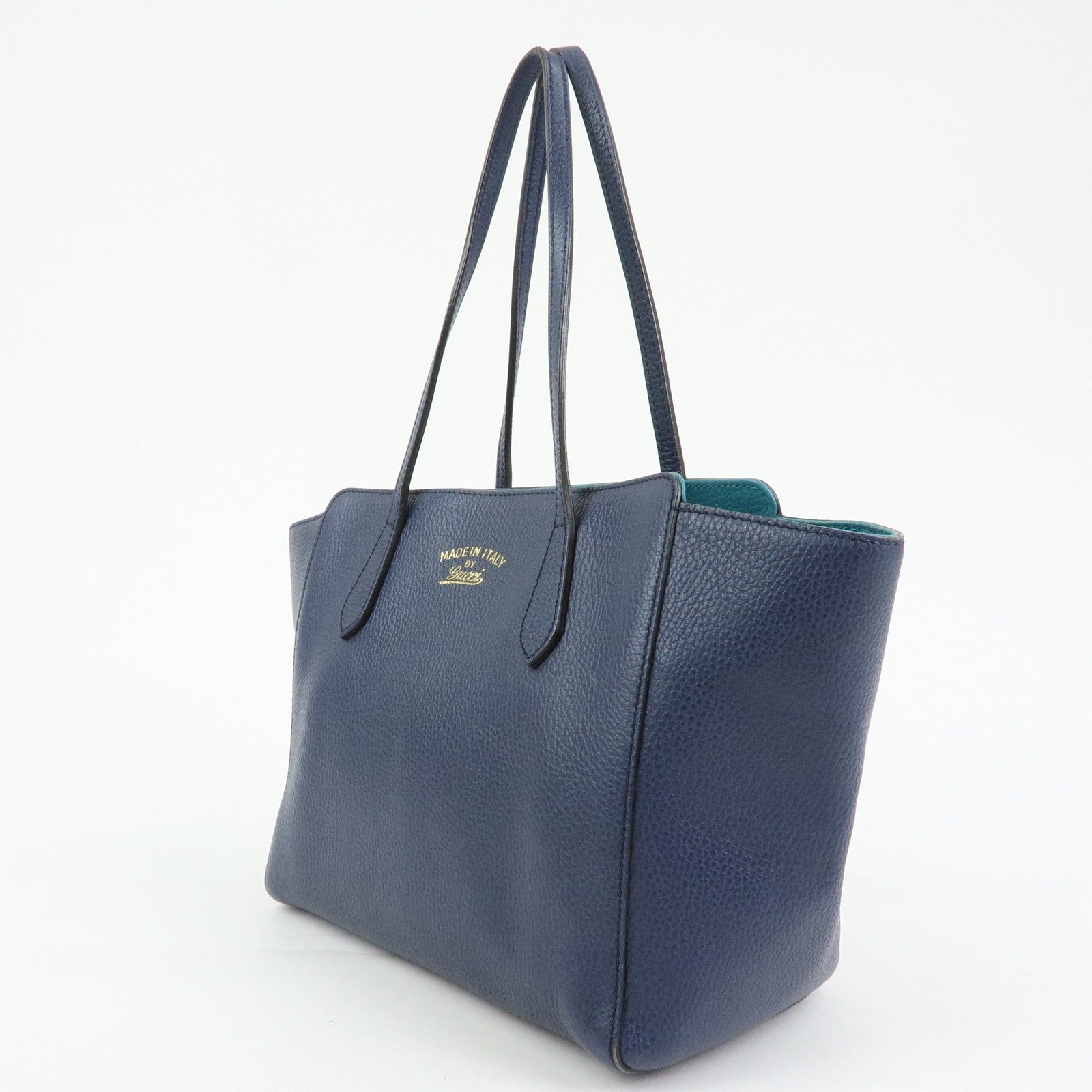 Gucci Tote Bag - Navy, Leather