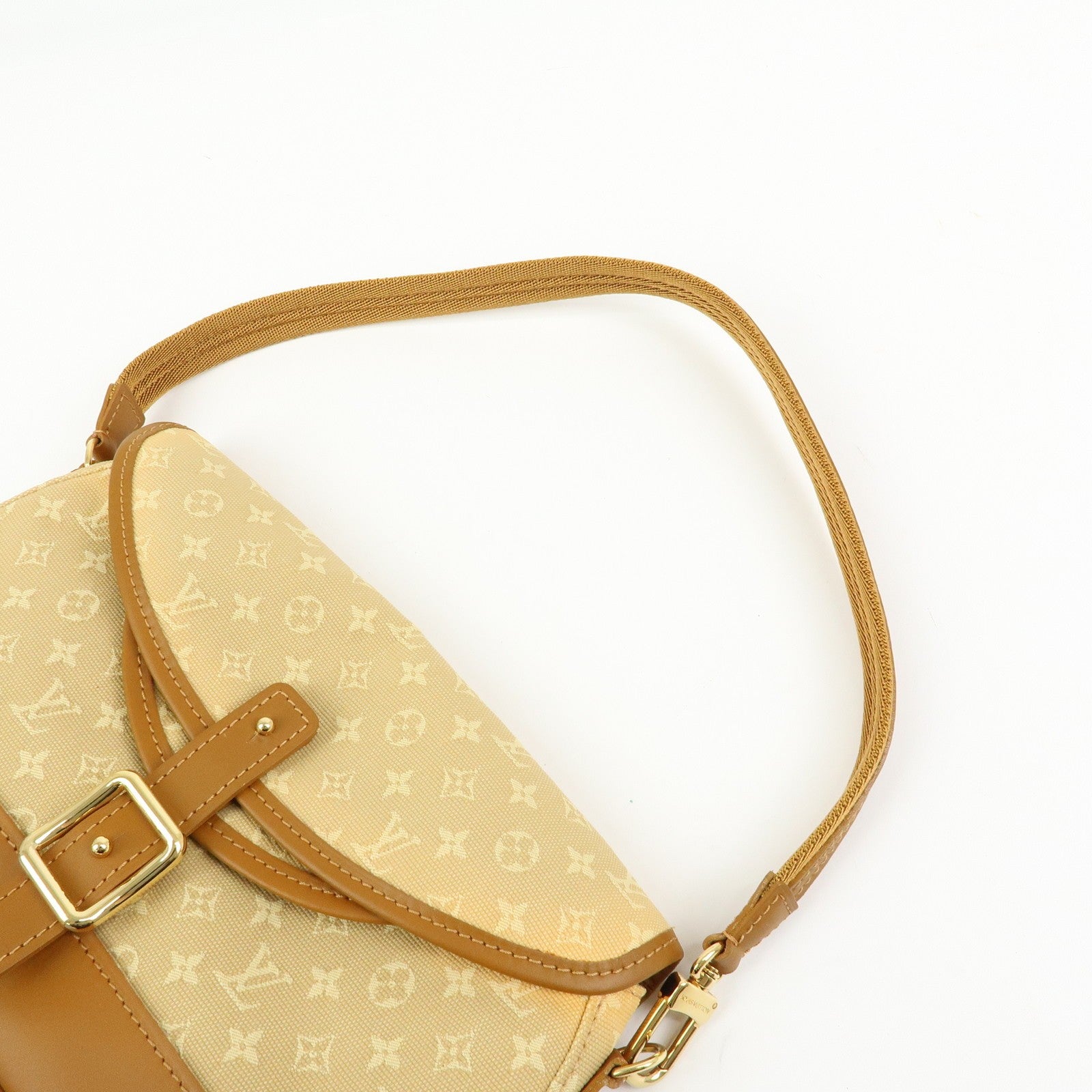 Louis Vuitton Hand Bag - Beige, Monogram Mini Canvas