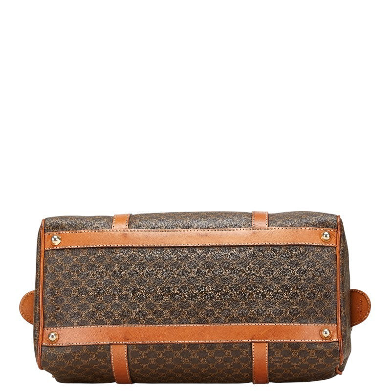 Celine Macadam Boston Bag - Brown, PVC