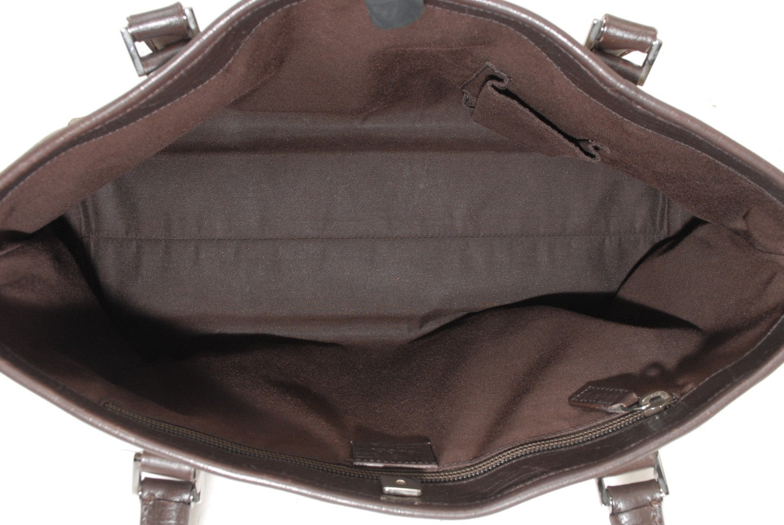 Gucci GG Canvas Tote Bag - Beige Brown, PVC Leather