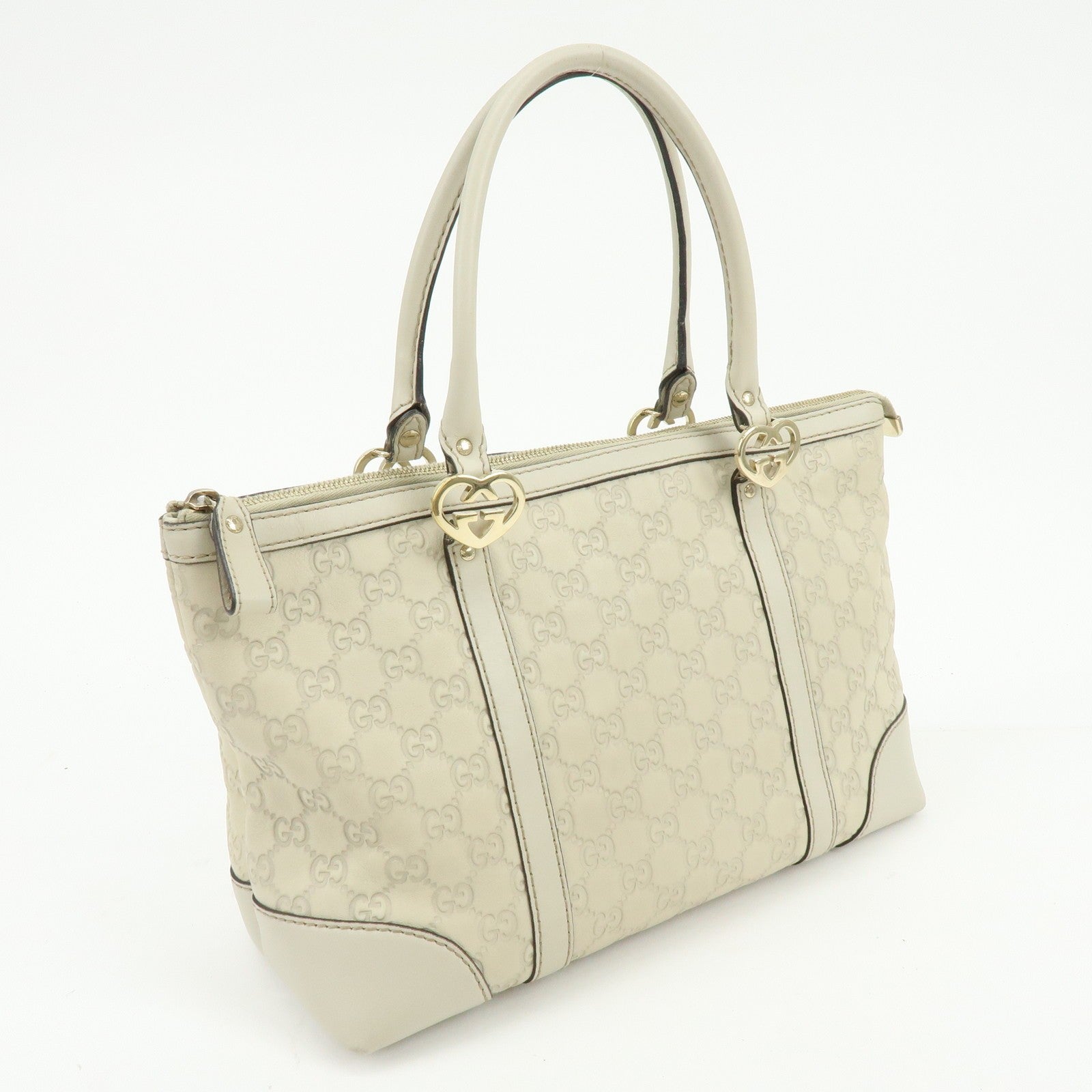 Gucci Tote Bag - Ivory, Guccissima Leather