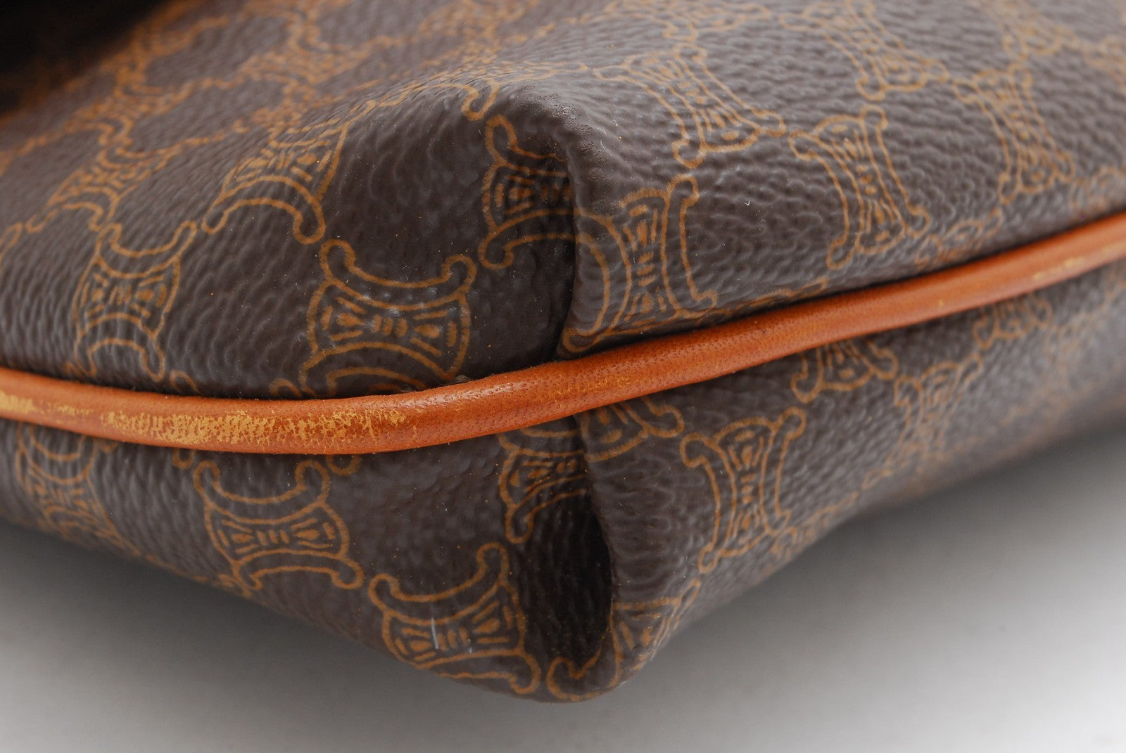 Celine Macadam Clutch Bag - Brown, Leather and PVC