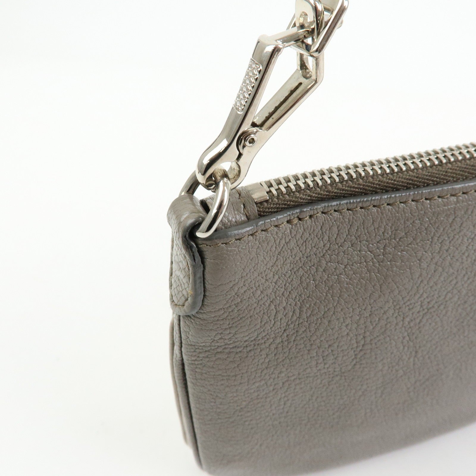 Miu Miu Madras 2Way Handbag - Greige, Leather