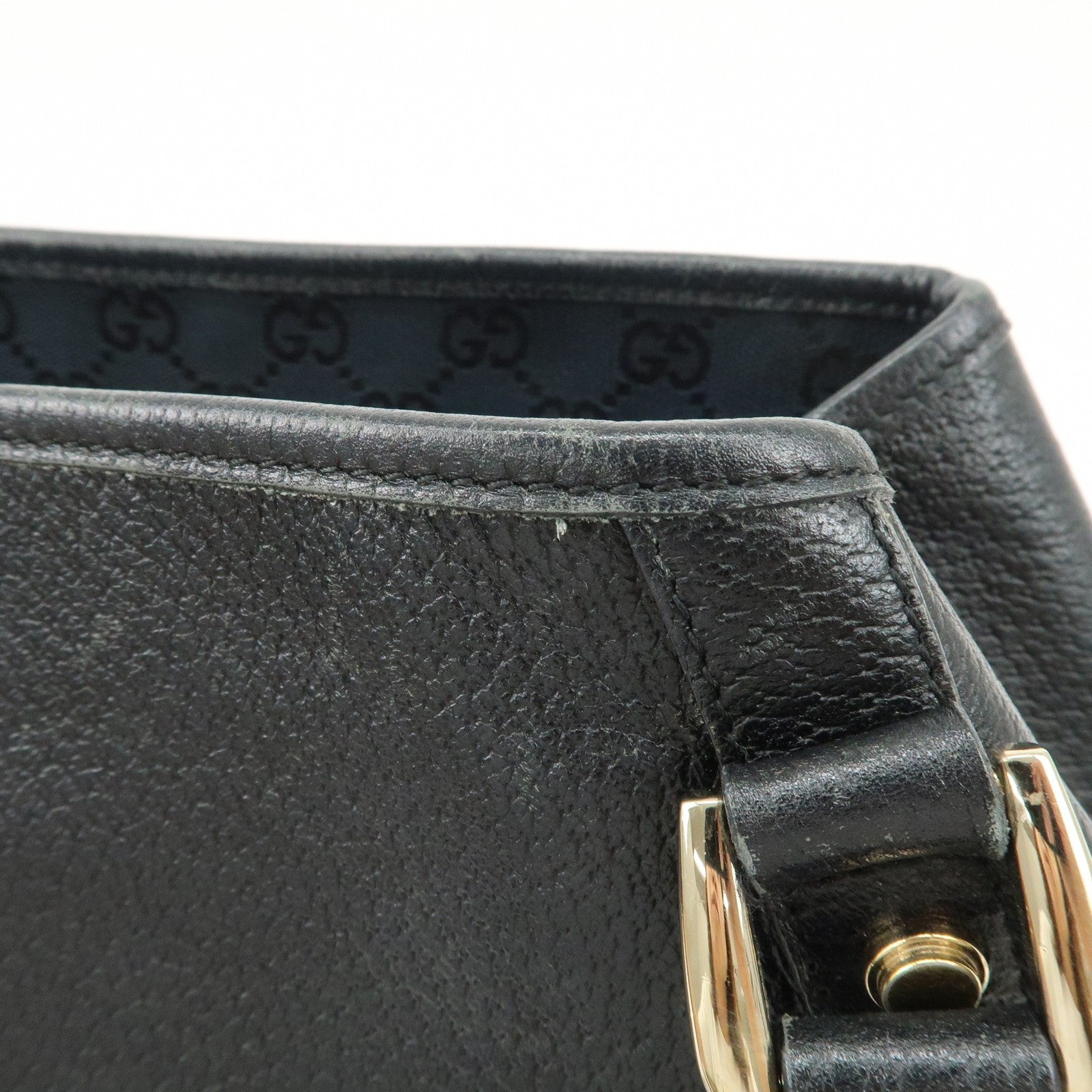 Gucci Abbey Tote Bag - Black, Leather