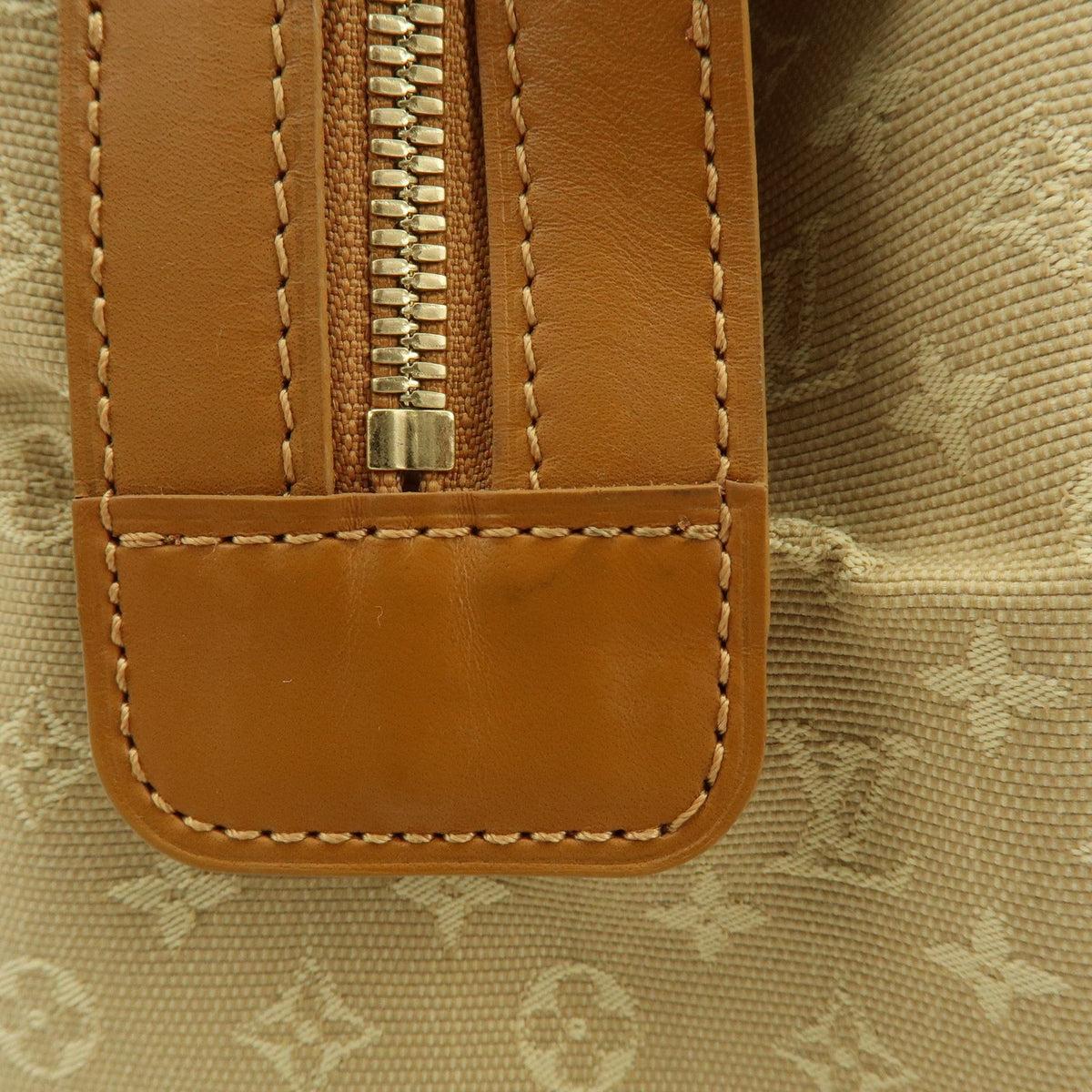 Louis Vuitton Hand Bag - Beige, Monogram Mini Canvas, Leather