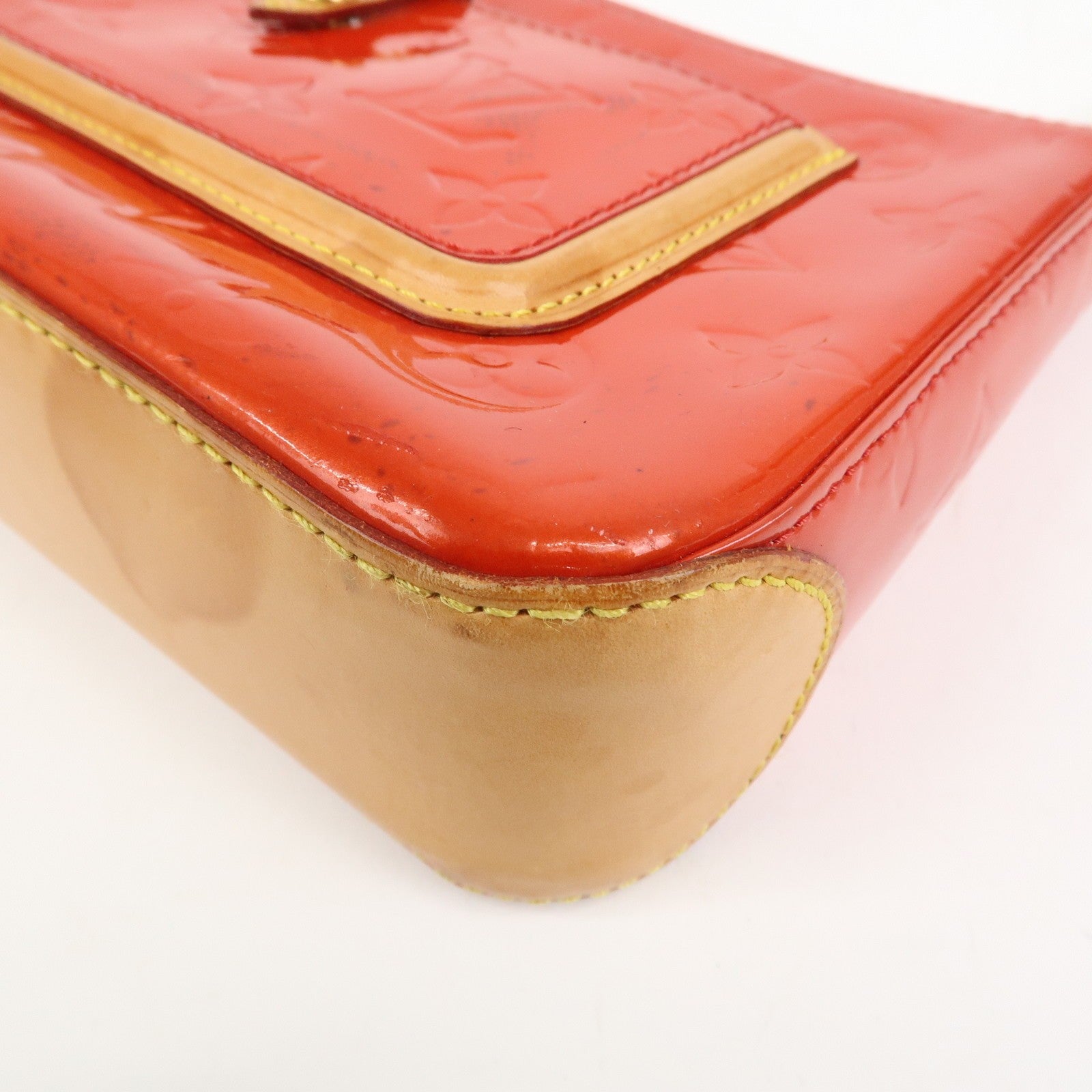 Louis Vuitton Monogram Vernis Mallory Square Shoulder Bag - Rouge, Vernis Leather