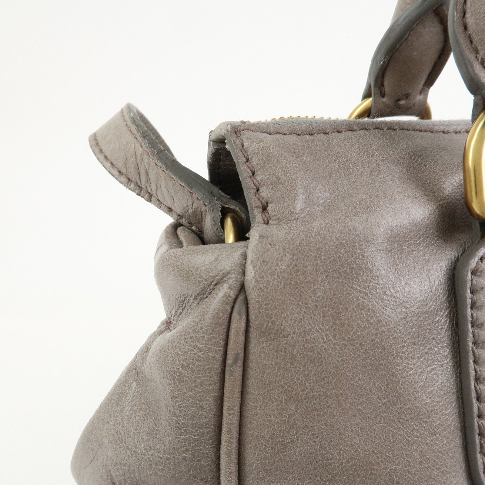 Miu Miu 2Way Bag - Gray, Leather