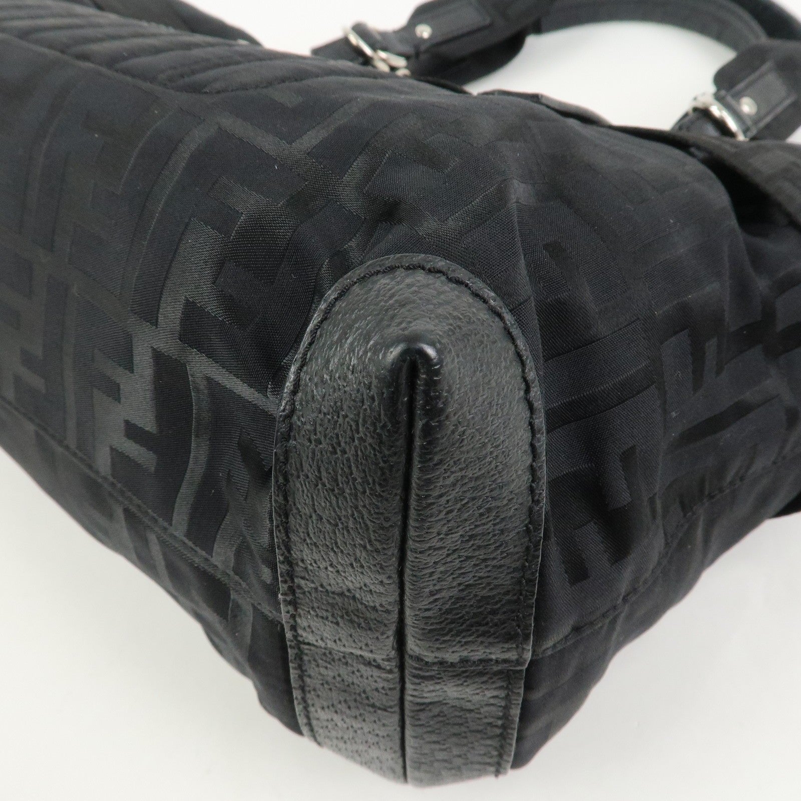Fendi Shoulder Bag - Black, Nylon and Leather
