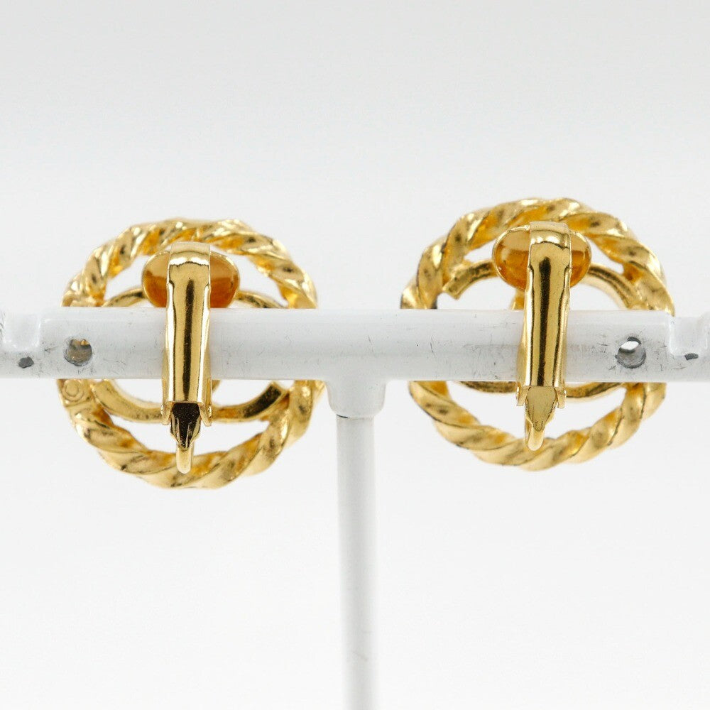 Chanel COCO Mark Earring - Gold, Plated Gold